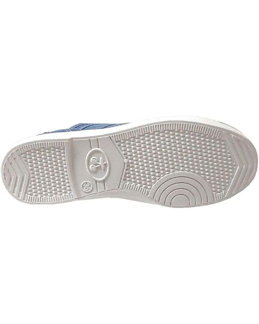 Baskets Basses Basic 02 Le Temps Des Cerises en coloris Blue