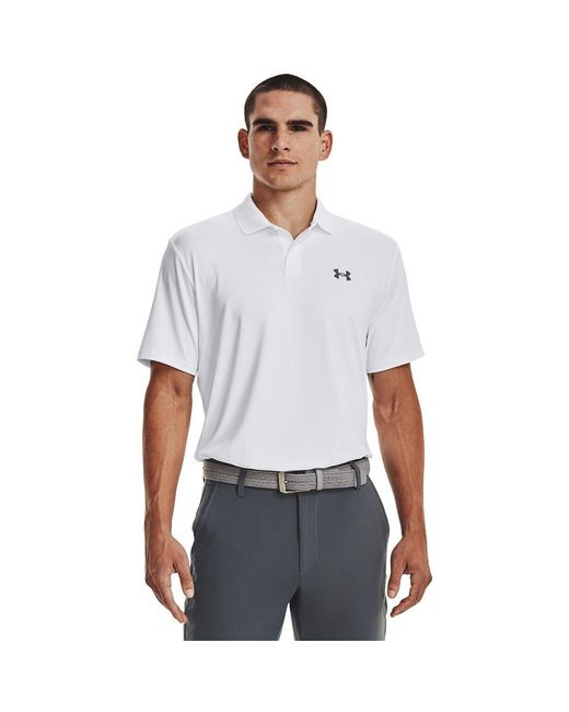 Polo Matchplay Pour Homme Celeste / Midnight Bleu Marine Under Armour pour homme en coloris White