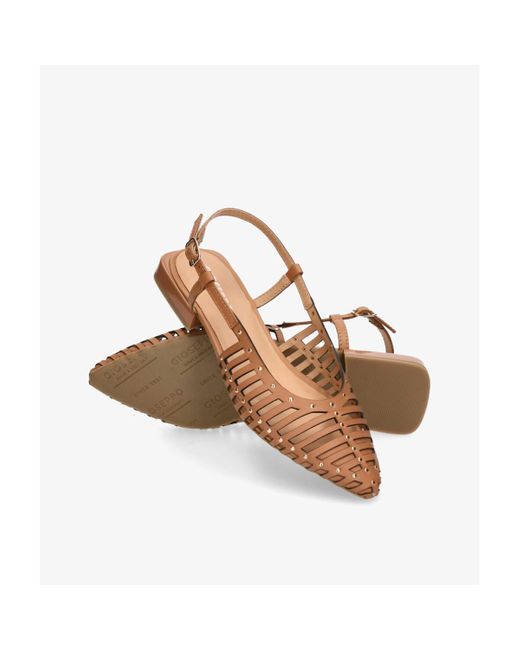 Ballerines JERICHO Gioseppo en coloris Brown