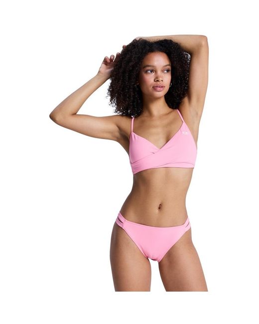 Maillots de bain Solid Essentials Classic Roxy en coloris Pink