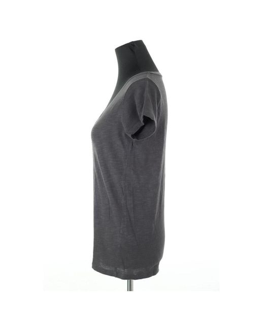 T-shirt T-shirt en coton gris Leon & Harper en coloris Black