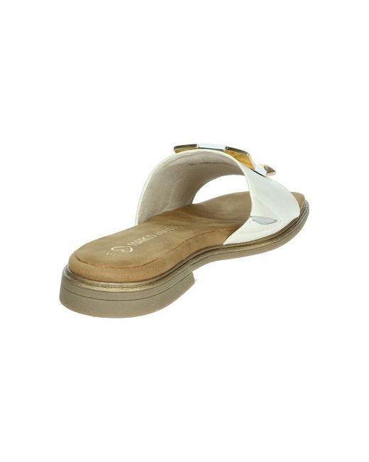 Claquettes 2-27102-44 Marco Tozzi en coloris Metallic