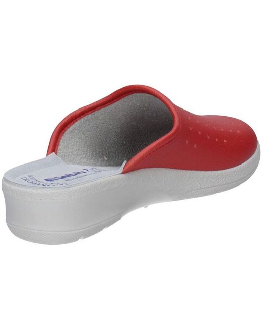 Mules Inblu en coloris Red