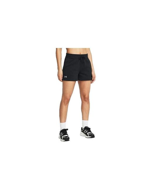 Short Polaire Ua Rival Under Armour en coloris Black