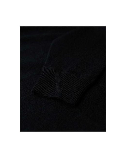 Pull Pull Mérinos Noir Superdry pour homme en coloris Black