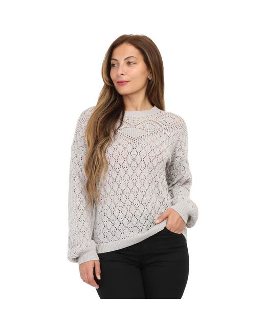 Pull Pulls Pour Femme La Modeuse en coloris Gray
