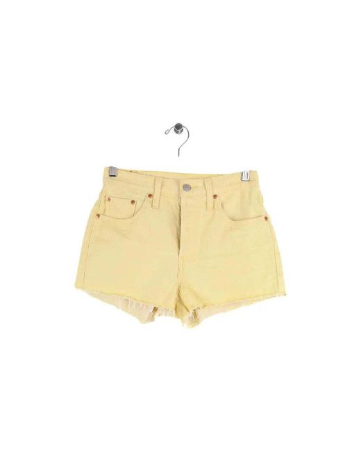 Short Mini Short 501 Levi's en coloris Yellow