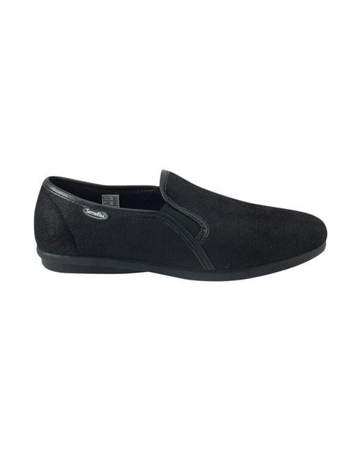 Chaussons Matteo Semelflex pour homme en coloris Black