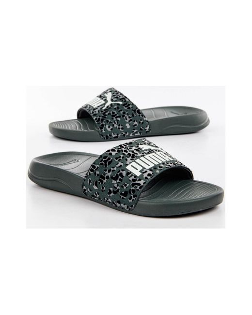 Claquettes Popcat 20 PUMA en coloris Green