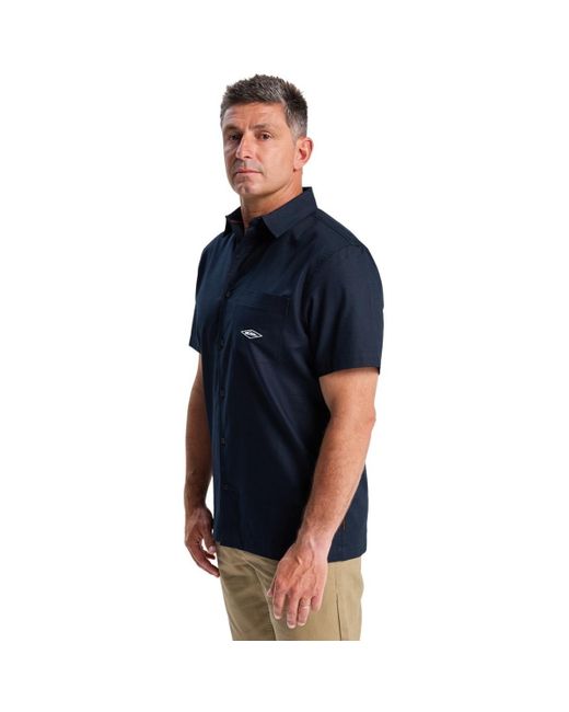 Chemise Diamond Quiksilver pour homme en coloris Blue