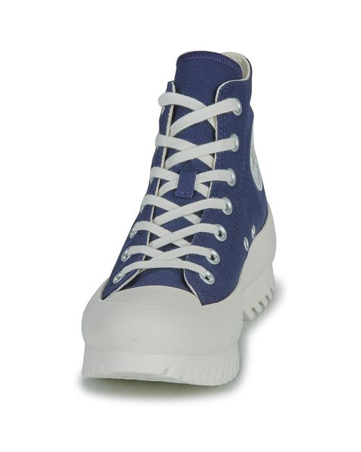 Baskets montantes CHUCK TAYLOR ALL STAR LUGGED 2.0 PLATFORM SEASONAL COLOR Converse en coloris Blue