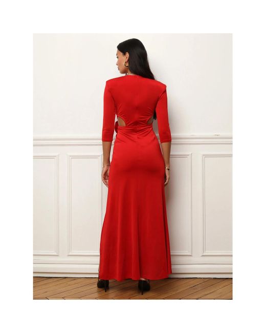 La Modeuse Jurk 72100_P169428 in het Red