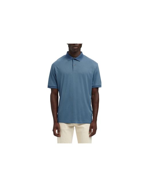 Polo 6186604 SELECTED en coloris Blue