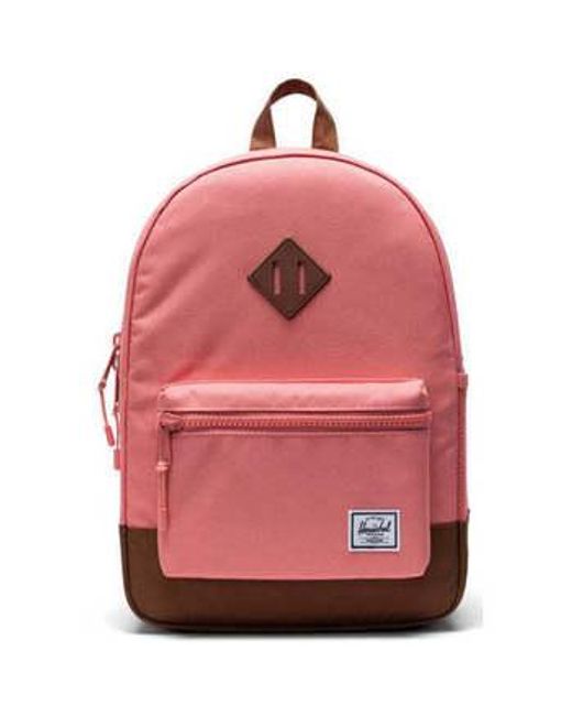 Sac a dos Mochila Heritage Youth Latana/Saddle Brown Herschel Supply Co. en coloris Red