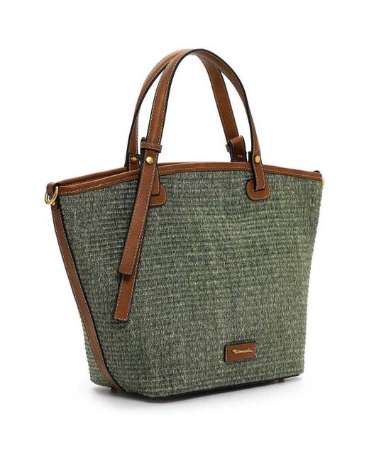 Cabas Sac à dos TAS Fernanda Tamaris en coloris Green