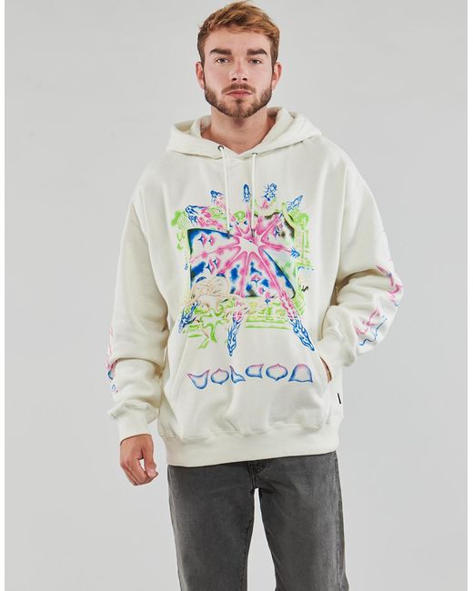 Volcom Capuchon Sweaters Fa Ryser Po in het Gray voor heren