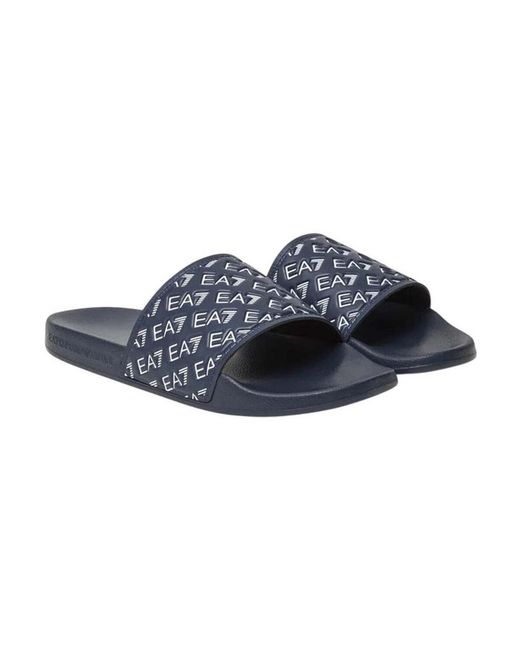 Claquettes Sandale EA7 EA7 pour homme en coloris Blue