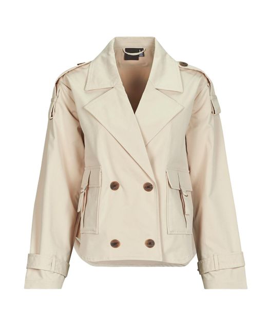 Vero Moda Trenchcoat Vmmanonclara in het Natural