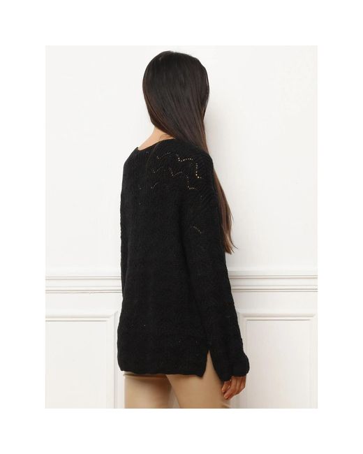Pull Pulls Pour Femme La Modeuse en coloris Black