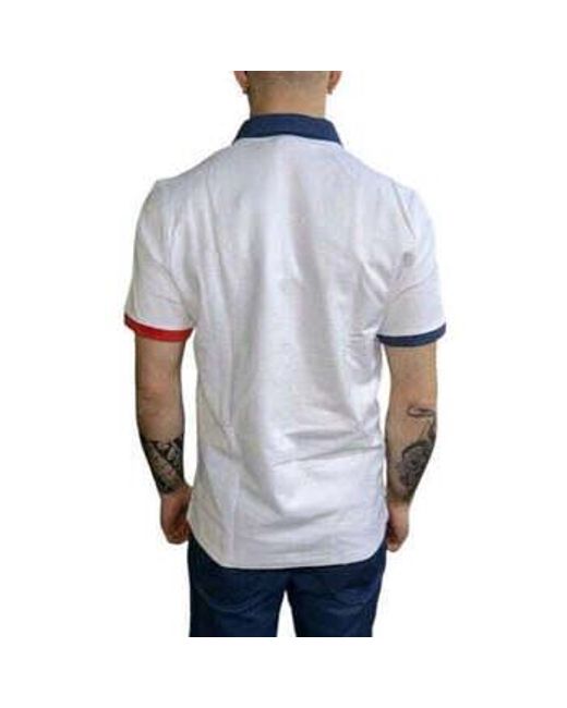 Polo North Sails pour homme en coloris White