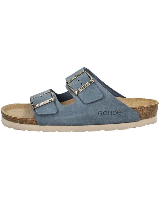 Chaussons Mules Rohde en coloris Blue