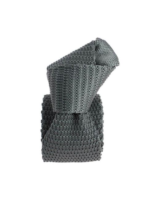 Cravates et accessoires Cravate tricot ARCOBALENO Clj Charles Le Jeune pour homme en coloris Gray