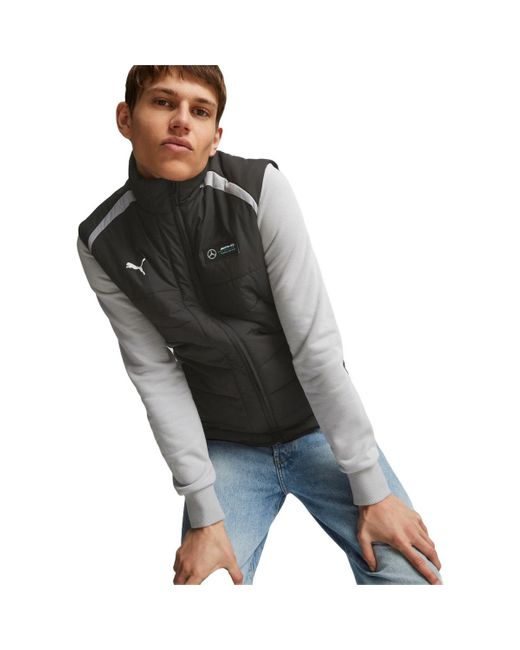Veste Mapf1 Padded Gilet PUMA pour homme en coloris Black