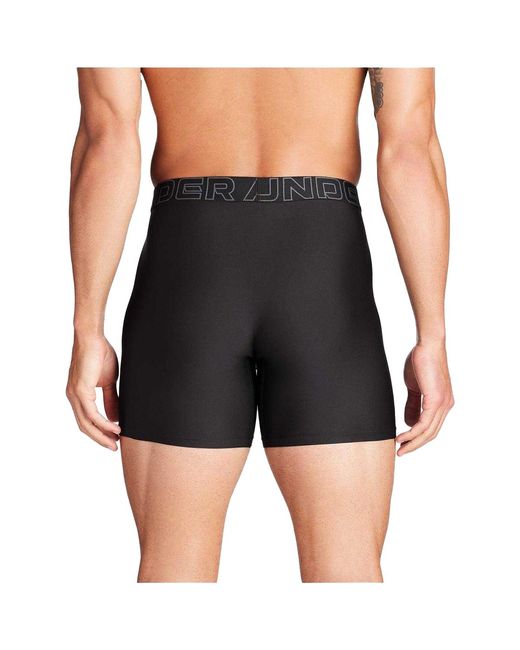Boxers Performance Under Armour pour homme en coloris Black