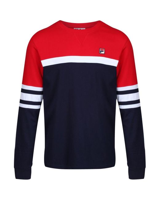 fila long sleeve t shirt mens