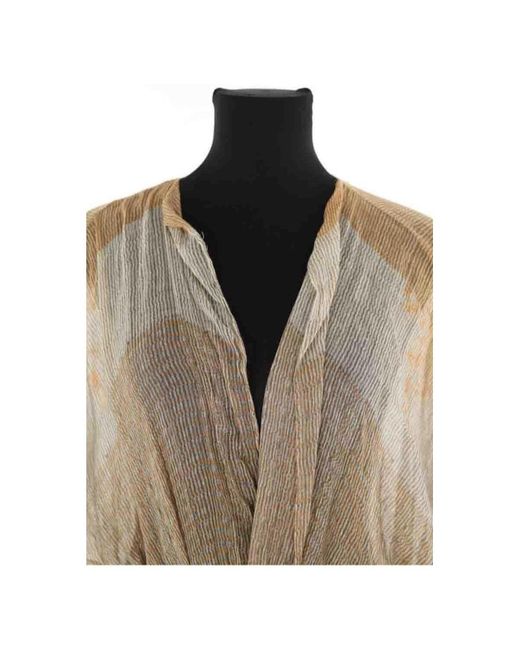 Robe courte Robe en coton marron Mes Demoiselles en coloris Natural