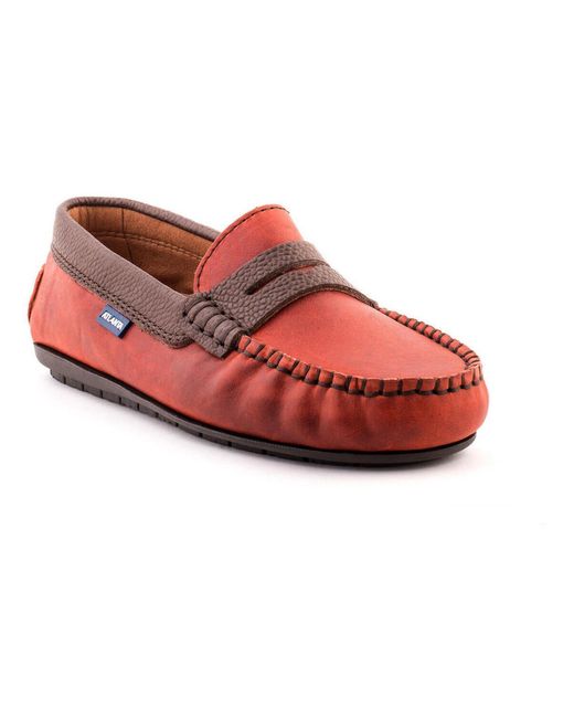 Mocassins Mocassins Originals Penny en cuir ATLANTA MOCASSIN en coloris Red