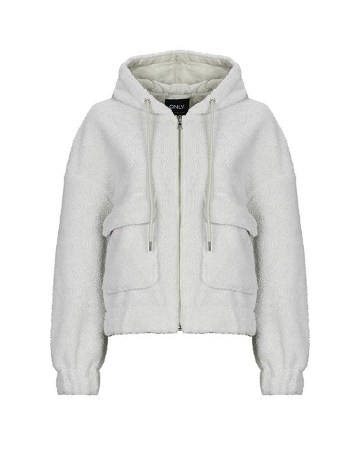 ONLY Windjack Onltanja Teddy in het Gray