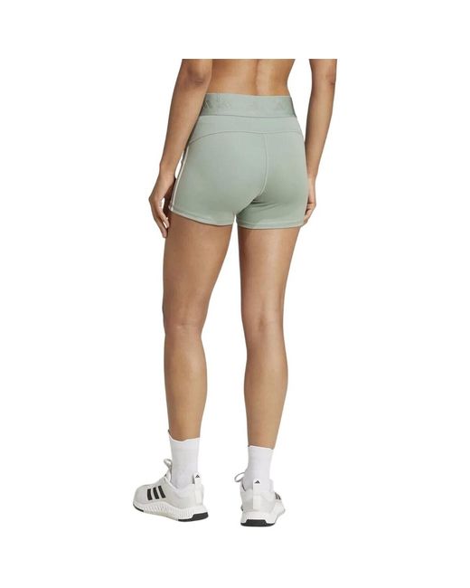 Short Hyperglam Adidas en coloris Green