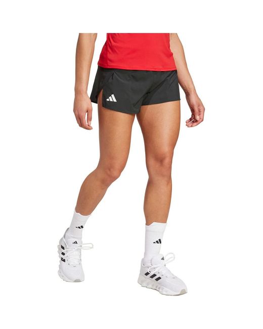 Short ADIZERO E SPLIT Adidas en coloris Blue