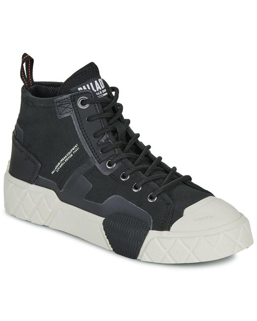 Baskets montantes PALLA ACE CITY SHELL CHUK 2 Palladium pour homme en coloris Black