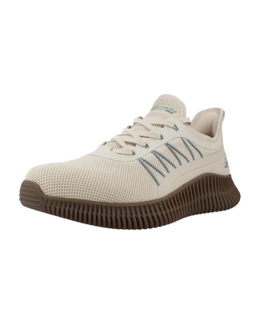 Skechers Sneakers Bobs Geo Slip-Ins in het Natural voor heren