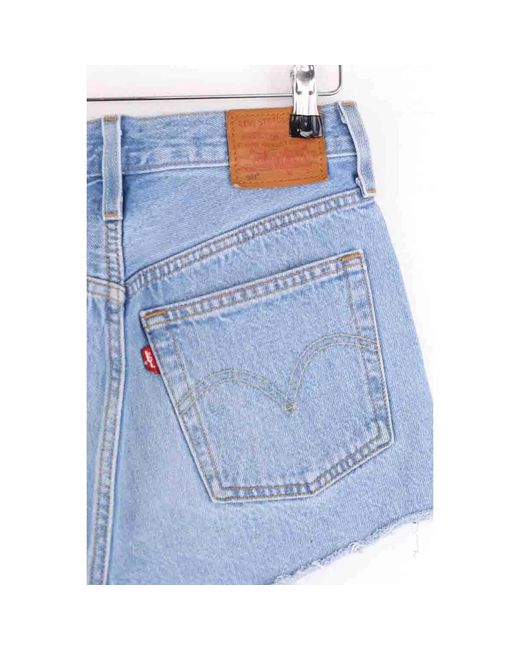 Short Mini Short Levi's en coloris Blue
