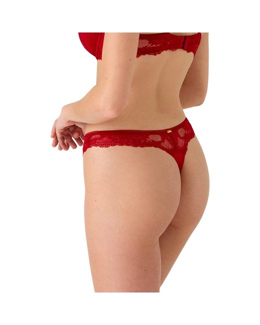 Tangas String Renatta Selmark en coloris Red