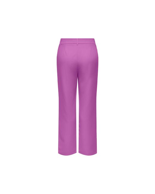 Pantalon 15267759 ONLY en coloris Purple