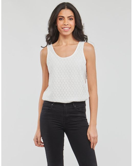 Moony Mood Blouse Iguohiavine in het White