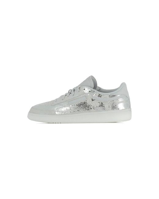 Baskets basses Club C 85 Hype - BS6786 Reebok en coloris Gray