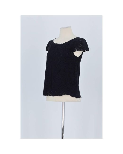 T-shirt T-shirt en coton noir Zadig & Voltaire en coloris Blue