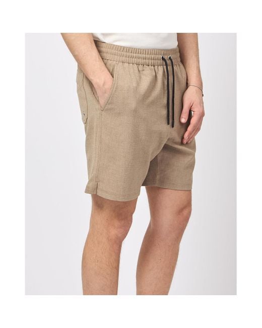 Short Bermuda pour avec cordon de serrage Guess pour homme en coloris Natural