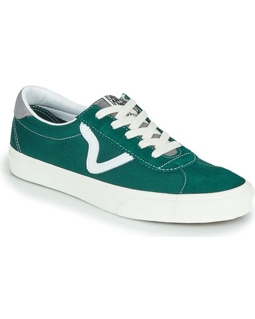 Vans Suède Lage Sneakers Sport in het Groen - Bespaar 40% - Lyst