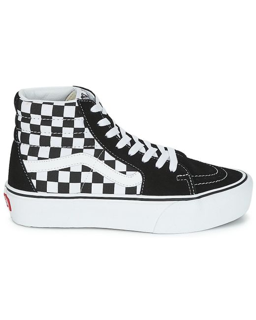 Vans UA SK8-HI PLATFORM 2.0 - Sneakers hoog - black/meerkleurig - Zalando.nl