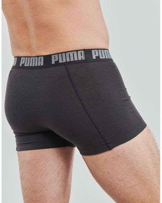 PUMA Boxers Basic X4 in het Gray voor heren