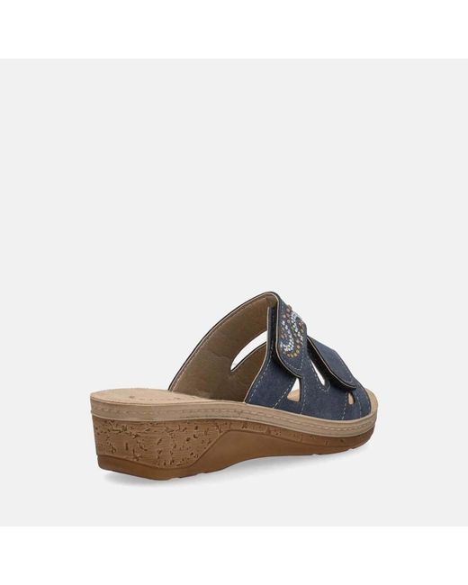 Mules Ciabatte Inblu en coloris Blue