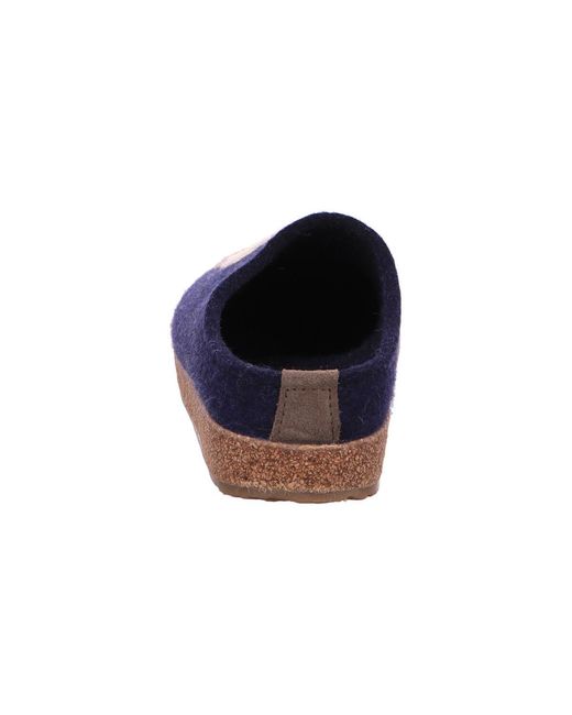 Chaussons Haflinger en coloris Blue