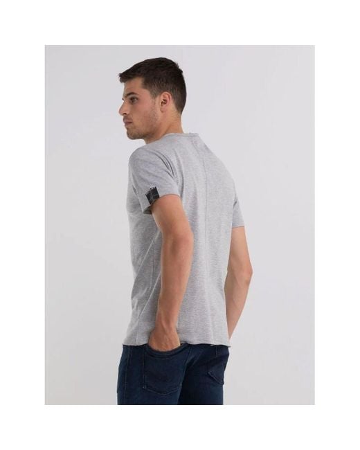 T-shirt M3590.2660-M03 Replay pour homme en coloris Gray