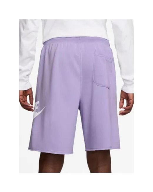 Short M nk club alumni ft short Nike pour homme en coloris Purple